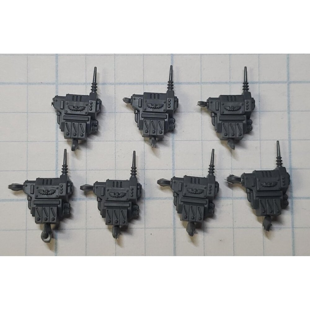 Warhammer 40k Kill Team Bits Cadian Kasrkin Trooper Basic Power Pack x7 Set